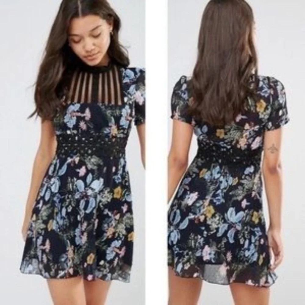 Foxiedox floral lace dress